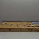 LIFETIME Portable Folding Bench, 6Foot FoldinHalf, UVResistant Seat, PowderCoated Steel Frame, Lightweight, StainResistant, NonMarring Foot Caps, Indoor/Outdoor Portable Seating (White Granite)