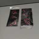 2 x 80 & Fabulous Birthday Sash, 80th Birthday Gifts idea for women, Funny 80th Birthday Party Suppiles, Black+ Pink(80 & Fabulous)