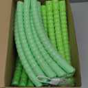 Syhood 12 Pcs Toy Color Hoop Plastic Detachable Adjustable Hoop Light Weight Exercise Fitness Equipment Toy Waist Ring for Adult Party, 3 Sizes (Gradient Green)