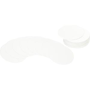 PATIKIL 2inch Circle Card Stock, 36Pcs Round Shape Cutouts Paper Thick Cardstock Coaster for DIY Craft Projects Classroom Bulletin Board Decor, White