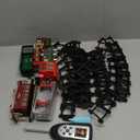 Train Set for Boys Girls, Christmas Electric Remote Control Train Set with Steam, Sound & Light, Remote Control Train Toys w/Steam Locomotive Engine, Cargo Cars for Kids 3 4 5 6 7 8 Year Old