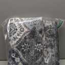 Runner Rug Washable Moroccan Trellis Hallway Runner Rug Entryway Rug, Stain Resistant Non-Slip Vintage Distressed Bedroom Rug Runner Entrance Carpet for Laundry Kitchen, Blue/Grey, 2' x 6'