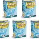 5 Packs Dragon Shield Matte Clear Standard Size 100 ct Card Sleeves Value Bundle!