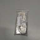 4-Pack Vintage Fridge Magnets Frame 3D Epoxy Flowers, Handmade Resin Magnetic Picture Frame Decor (White)