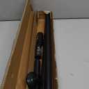Tension Curtain Rod, 51-126 Inch,Spring Closet Rod, for Windows or Shower, Easy to Install, No Drilling, No Rust, for Bathroom, Rod Diameter 1.26 Inches, Black,Umimile