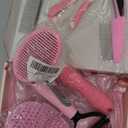 Dog Brush Dog Grooming Kit 7PCS Dog Brush for Shedding-Dog Brushes for Grooming, Dematting Comb for Dogs, Cat & Dog Nail Clipper with Nail File, Flea Comb, Pet Comb, Dog Bath Brush-Pink