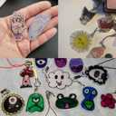 50PCS Heat Shrink Plastic Sheets, Shrink Film Sheets Blank Shrink Art Film Paper, Sanded Shrink Film Papers Shrinky Art Paper Crafts Set Creative Craft DIY Ornaments Keychains (7.9X5.7inch)