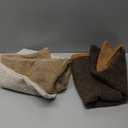 MIULEE Pack of 4 Decorative Textured Boucle Throw Pillow Covers 20x20 Inch Rustic Accent Solid Pillow Cases Soft Couch Cushion Covers for Modern Farmhouse Boho Chair Sofa Bed Livingroom Home Decor