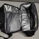 Double Deck Lunch Bag for Women, Black-M