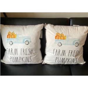 FUTEI Brown Chenille Throw Pillow Covers 18x18 Inch Set of 2,Edges Double-Stitched Cushion Cases, Modern Home Decor for Couch Living Room