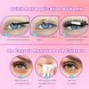 DAODER Cluster Lashes Natural Look 640pcs Wispy Lash Clusters 9-13mm Short Eyelash Extension With 30D+40D+50D+60D Mixed Lash Book D Curl Natural Lash Extension (30D+40D+50D+60D 9-13MM)