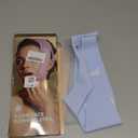 JUSRON VLine Mask Chin Up Mask Face Strap, Soft Silicone Chin Strap V Shaped Face Mask, Jaw Exerciser 2327 Inches (Light Blue)