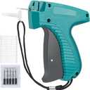 Tagging Gun for Clothing, Tag Attacher Gun for Standard Retail Price Tag, Tag Gun Kit with 5 Needles & 1600 Pcs 2 Inch Barbs Fasteners, Tagging Gun for Store Consignment, Garage Yard Sale
