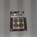 Scotch Gripping Pads, 8 Pcs, 1.5" inch Round Pads, Self-Adhesive, Stabilizes Appliances on Floors and Tabletops, Textured Pads Deliver Reliable Traction, Non-Slip Furniture Pads (SP940-NA)