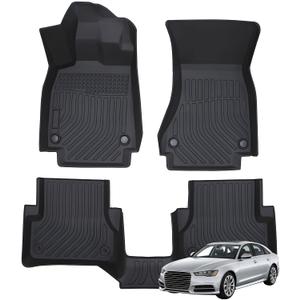 Floor Mats Fit for Audi A6/A7/A6 Quattro/A7 Quattro/RS7/S6/S7 2012-2018