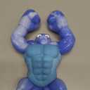 Dog Toys for Aggressive Chewers, Indestructible Chew Toys for Medium Large Breeds(20-80lb), Durable Squeaky Tough Dog Toy to Keep Them Busy (Bacon Flavor, Blue)