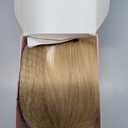 Clip in Bangs, 100% Real Human Hair Ash Blonde Fake Bangs Hairpieces for Women Fringe with Temples Wispy Bangs Clip In Hair Extensions for Daily Wear