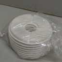 Cat/Pet Water Fountain Filters, 12 Pieces Set Pack of 8 Replacement Filter Fit for 81oz/2.4L, 3 Filtration System with 4 Pre-Filter Sponges