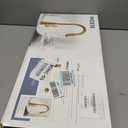 Moen Orivesi Bronzed Gold One-Handle High Arc Pulldown Kitchen Faucet with Power Boost, 87891BZG