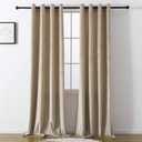 VANASEE Velvet Curtains 2 Panels 120 inches Long - Room Darkening Drapes for Bedroom Window Treatment for Living Room with Grommet(W52 x L120 Inch, Taupe)