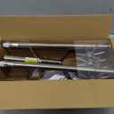 Rotary Garden Tool, Adjustable Hand Tiller, Long Handle Cultivator for Aerating, Weeding, Planting and Mixing Soil or Reseeding Grass