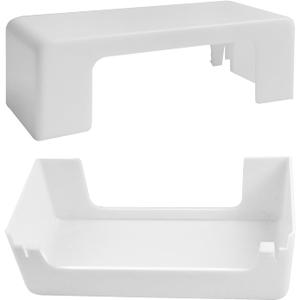 XJJ 2 Pack Garage Opener Light Lens Replacement Cover Part #108D34, for use with Various Chamberlain Craftsman LiftMaster Garage Door Openers