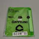 INFILAND Compatible with iPad (A16) 11th Generation 11 Inch 2025 Case, iPad 10th Generation Case 2022 10.9 Inch, Clear Protective Cover with Apple Pencil Holder, Charging Adapter (Luminous Green)