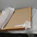 BICERE Large Abstract Vintage Flower Framed Canvas Wall Art,Antique Botanical Wall Decor,Neutral Bouquet Wall Painting,Aesthetic Floral Artwork for Living Room,Bedroom,Dining Room,Office -24"x36"x3