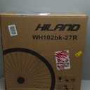 Hiland 26" 27.5" 28" x1.75" Alloy Bike Rim for 1.75 to 2.215 Inch Wide Tire, Front & Back MTB Wheelset with 7 Speed Freewheel, Bolt On Axle, Bicycle Accessories for Adult Bikes