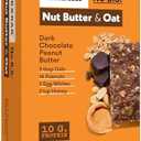 RXBAR Nut Butter and Oat Protein Bars, Protein Snacks, Snack Bars, Dark Chocolate Peanut Butter, 23.2oz Box (12 Bars) Exp. 02/26/2027