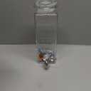 Kook Drink Dispenser, 80 oz, Water Dispenser Countertop, Glass Drink Dispenser, Beverage dispenser, with Leak-Proof Spigot, Clear Rectangular Jar, Storage for Party, Fridge, for Water, Iced Tea