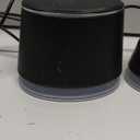 Amazon Basics Bluetooth Computer Speakers with USB 3.0 and Blue Lighting