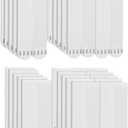 Medium Picture Hanging Strips Heavy Duty, 20-Pairs(40 Strips) Sticky Picture Hangers for Walls No Damage Wall Picture Hangers Without Nails Refill Adhesive Poster Strips (Medium-20 Pairs)