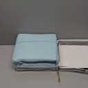 Mueller Ultratemp King Size Sheets Set, Super Soft 1800, 6 Piece, Deep Pocket up to 16" Cooling Sheets King Size, Transfers Heat, Breathes Better, Hypoallergenic, Wrinkle, Aqua