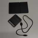 Samsers Foldable Bluetooth Keyboard with Touchpad  Portable Wireless Keyboard with Holder, Rechargeable Full Size Ultra Slim Pocket Folding Keyboards for Android Windows iOS Tablet & Laptop  Black