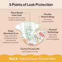 The Honest Company Comfort Dry Disposable Diapers for Sensitive Skin, Hypoallergenic, Just Peachy + Flower Power, Super Club Box Size 3 (16-28 lbs) 120 Count