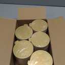 SENJEOK 500 PCS 3.5 Inch Gold Cake Boards, Mini Round Cake Cardboard, Mini Cupcake Boards Base for Mousse, Dessert Display