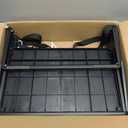 Dog Steps for Car, Truck, SUV, Dog Stairs for Car with Upgraded Non-Slip Surface, Foldable Dog Ramp for Car, Pet Stairs for Large Dogs, 4 Steps
