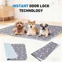 Puppy Pads with Pheromones,Washable Puppy Pee Pads for Dogs,Reusable Puppy Pads Washable for Dogs & Cats,Washable,Durable Leak-Proof & Anti-Slip Pet Training Pads for Home & Trave