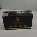 Bamboo Desk Organizer Mail Holder Countertop Wood Desk Drawer Tabletop Storage Box Pen Holder Letter Sorter Makeup Organizer for School Home Office Supplies with Pen Holder Brown