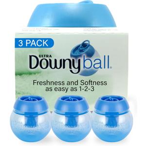 Downy Fabric Softener Dispenser Ball, -3 pk (1 Count (Pack of 3))