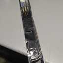 Lunar Complete Blackout Room Darkening Steel Wrap Rod, 28-48" Adjustable Length, 5/8" Dia., Black