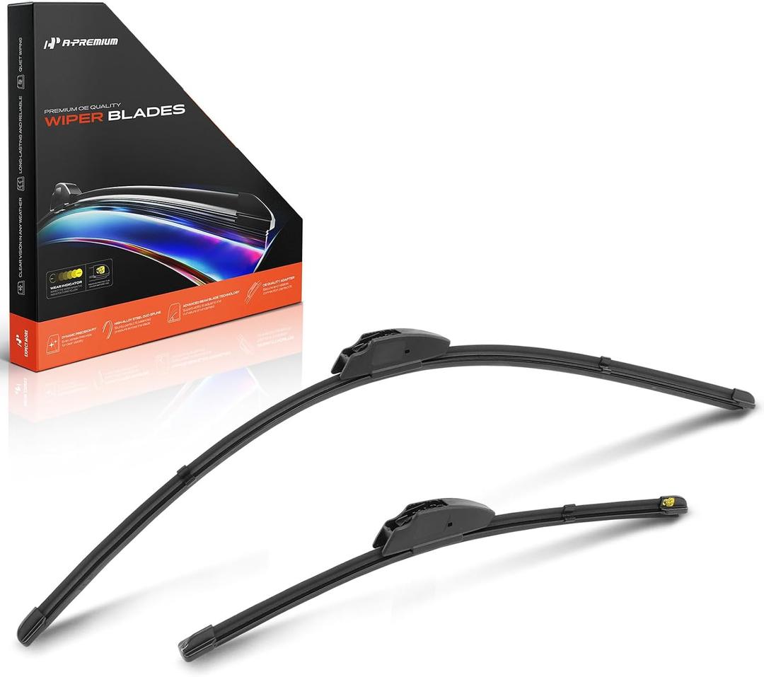 A-Premium 26" + 16" Windshield Wiper Blades Compatible with Honda Accord