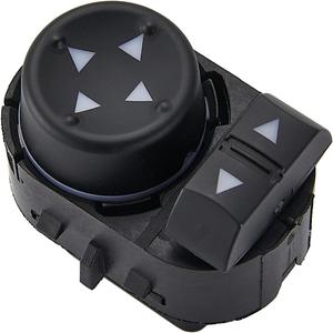 Power Mirror Switch Fits for 2007-2014 Chevy Silverado GMC Sierra 1500 2500 HD 3500 HD,Front Driver Outside Mirror Switch Control.Replaces 22883768, 25778970