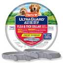 Hartz UltraGuard ProMax Flea & Tick Collar for Dogs I 12 Months Protection I Soft & Comfortable Flea & Tick Prevention I 2 Pack,Gray