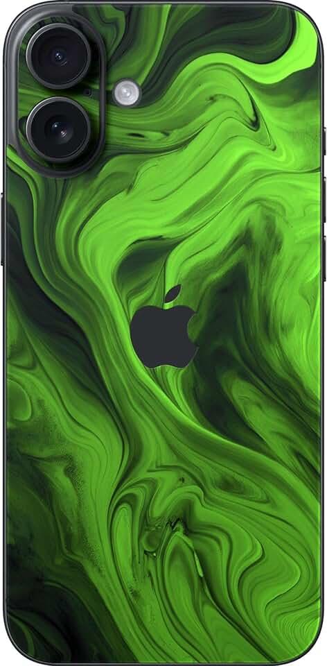 Razer Skin: iPhone 16 Plus - Full Wrap - Premium 3M Cast Vinyl - Scratch Resistant - Unique Designs & Finishes - Easy Application - Acid Sludge