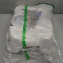 Knee Pillow for Side Sleeper with Adjustable Strap, Memory Foam Leg Support Cushion for Comfortable Sleep, Spine Alignment, and Relief of Sciatica, Back, Hip, Knee & Joint Pain (White)