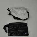 fashion mania 2-Pack Waterproof Pouch with Adjustable Waist Strap, Waterproof Dry Bag, Keeps Cell Phones and Valuables Safe and Dry, Perfect for Kayaking, Beach, Camping and Swimming (Black + White)