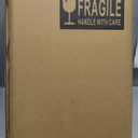 2 Gallon Glass Beverage Dispenser with Stand and Lid, 18/8 Stainless Steel Spigot - Glass Drink Dispensers for Parties - Mason Jar Drink Dispensers with Lids