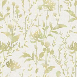 Vinjiasin Peel and Stick Wallpaper Vintage Yellow Floral Contact Paper Self Adhesive Removable Flower Leaf Wall Paper for Bathroom Bedroom Kitchen 16.1"x 118"
